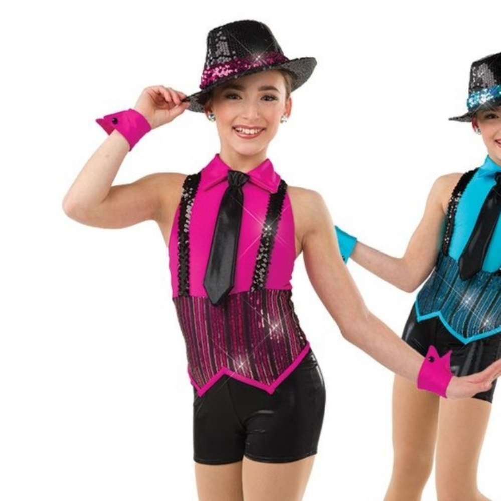 A Wish Come True - "Flip Flop and Fly" Dance Costume 23057 Magenta